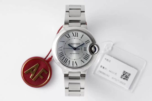 Cartier Ballon Bleu WSBB0062 AF Factory Hot Replica Watches Silver Dial - Hot Replica Watches