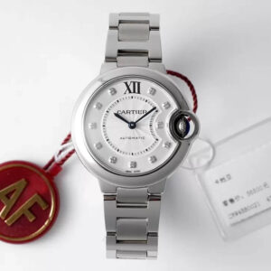 Cartier Ballon Bleu WE902074 AF Factory Hot Replica Watches White Dial - Hot Replica Watches