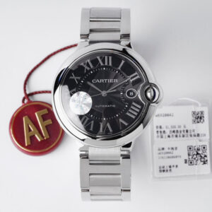 Cartier Ballon Bleu W6920042 AF Factory Hot Replica Watches Black Dial - Hot Replica Watches