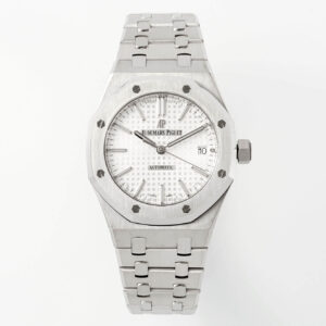 Audemars Piguet Royal Oak 15450ST.OO.1256ST.01 APS Factory Hot Replica Watches Silver White Dial - Hot Replica Watches