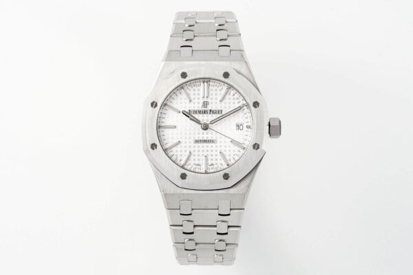Audemars Piguet Royal Oak 15450ST.OO.1256ST.01 APS Factory Hot Replica Watches Silver White Dial - Hot Replica Watches