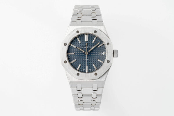 Audemars Piguet Royal Oak 15450ST.OO.1256ST.03 APS Factory Hot Replica Watches Dark Blue Dial - Hot Replica Watches