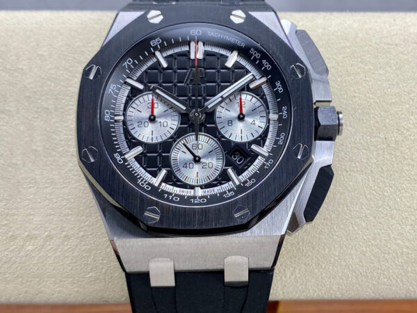Audemars Piguet Royal Oak Offshore 26420SO.OO.A002CA.01 APF Factory Hot Replica Watches Black Strap - Hot Replica Watches