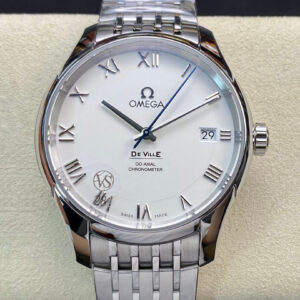 Omega De Ville 431.10.41.21.02.001 VS Factory Hot Replica Watches White Dial - Hot Replica Watches