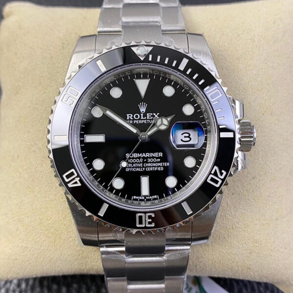 Rolex Submariner 116610LN-0001 VS Factory Hot Replica Watches Steel Strap - Hot Replica Watches