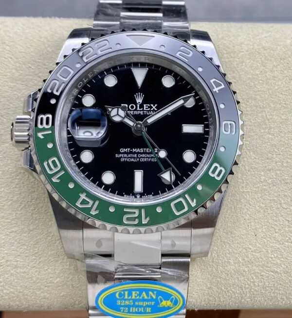 Rolex GMT Master II M126720VTNR-0001 Clean Factory Hot Replica Watches Black Dial - Hot Replica Watches