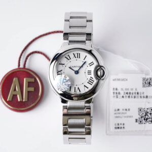 Cartier Ballon Bleu AF Factory Hot Replica Watches Steel Strap - Hot Replica Watches