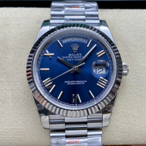 Rolex Day Date M228236-0007 GM Factory Hot Replica Watches Dark lue dial l - Hot Replica Watches