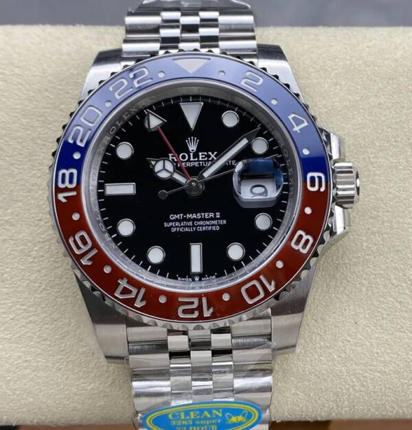 Rolex GMT Master II M126710BLRO-0001 Clean Factory Hot Replica Watches Black Dial - Hot Replica Watches