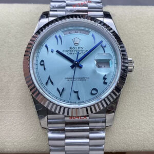 Rolex Day Date M228236 GM Factory Hot Replica Watches Blue Dial - Hot Replica Watches