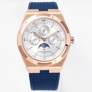 Vacheron Constantin Overseas 4300V/120R-B064 8F Factory Hot Replica Watches Silver White Dial - Hot Replica Watches