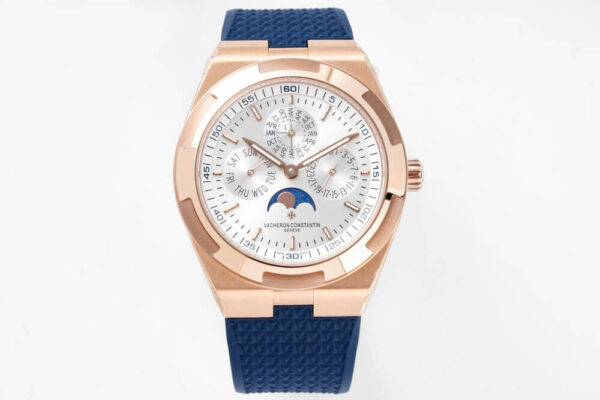Vacheron Constantin Overseas 4300V/120R-B064 8F Factory Hot Replica Watches Silver White Dial - Hot Replica Watches