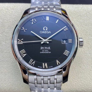 Omega De Ville 431.10.41.21.01.001 VS Factory Hot Replica Watches Black Dial - Hot Replica Watches