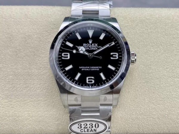 Rolex Explorer M124270-0001 Clean Factory Hot Replica Watches Steel Strap - Hot Replica Watches