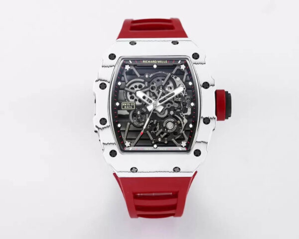Richard Mille RM35-01 BBR Factory Hot Replica Watches Red Strap - Hot Replica Watches