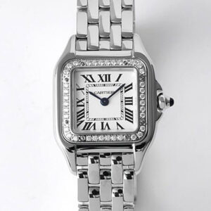 Cartier Panthere W4PN0007 BV Factory Hot Replica Watches White Dial - Hot Replica Watches