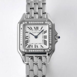 Cartier Panthere W4PN0008 BV Factory Hot Replica Watches Steel Strap - Hot Replica Watches