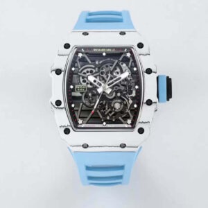 Richard Mille RM35-01 BBR Factory Hot Replica Watches Blue Strap - Hot Replica Watches