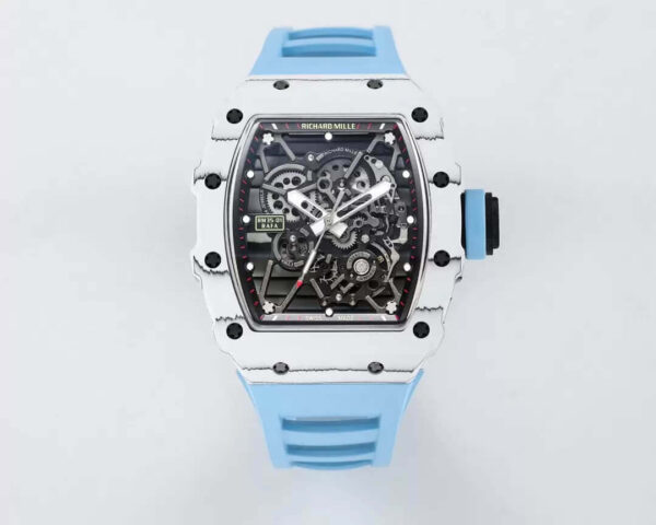 Richard Mille RM35-01 BBR Factory Hot Replica Watches Blue Strap - Hot Replica Watches