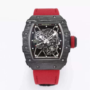 Richard Mille RM35-01 BBR Factory Hot Replica Watches Red Strap - Hot Replica Watches