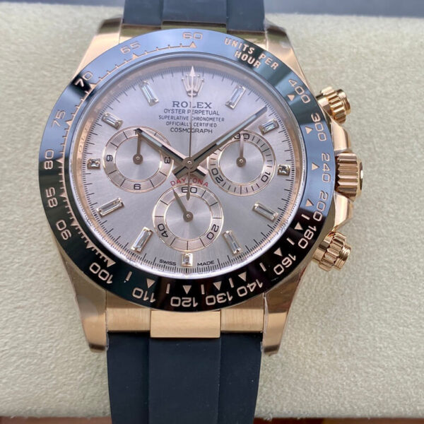 Rolex Daytona M116515ln-0061 Clean Factory Hot Replica Watches Black Strap - Hot Replica Watches