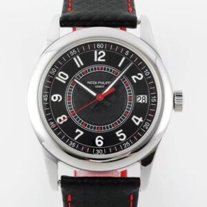 Patek Philippe Calatrava 6007G-010 PPF Factory Hot Replica Watches Calfskin leather strap - Hot Replica Watches