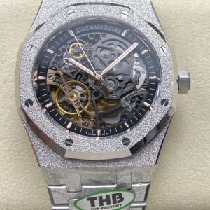 Audemars Piguet Royal 15407BC.GG.1224BC.01 THB Factory V2 Hot Replica Watches Frost Gold - Hot Replica Watches