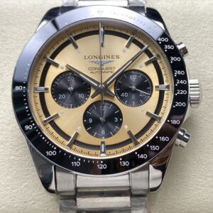 Longines sports Concas L3.835.4.32.6 Hot Replica Watches Ceramic bezel- Hot Replica Watches