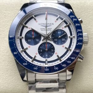 Longines sports Concas L3.835.4.98.6 Hot Replica Watches Matte silver dial- Hot Replica Watches
