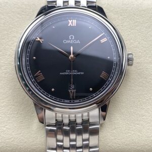 Omega De Ville 434.10.40.20.01.001 KZ factory Hot Replica Watches Roman dial - Hot Replica Watches