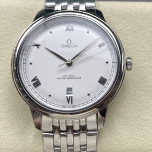 Omega De Ville 434.10.40.20.02.001 KZ factory Hot Replica Watches Silver dial - Hot Replica Watches
